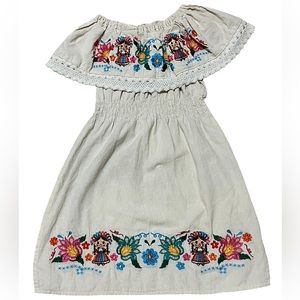 Girls Vintage Algodon Dress (NWOT)